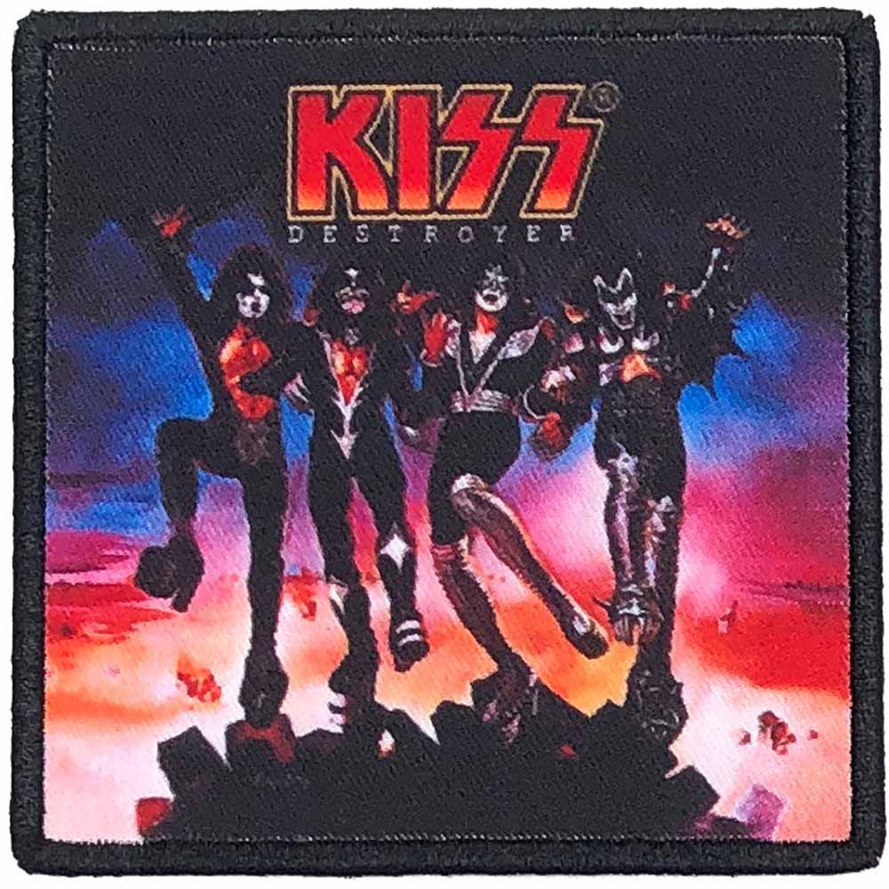 KISS キッス (エース・フレーリー 追悼 ) - Destroye / Album Cover / ワッペン - PGS